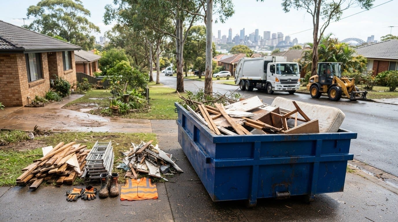 Flood Damage Clean Up Skip Bin Sydney: How to Choose the Right Bin