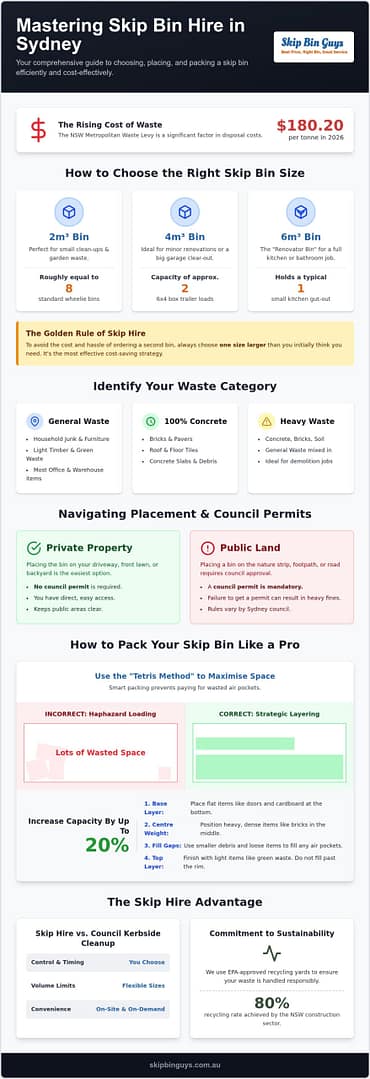 How to Organise Rubbish Skip Hire in Sydney: The Ultimate 2026 Guide