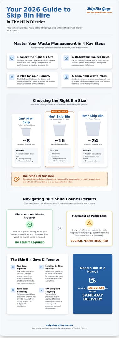 Skip Bin Hire Hills District: The 2026 Local Buying Guide