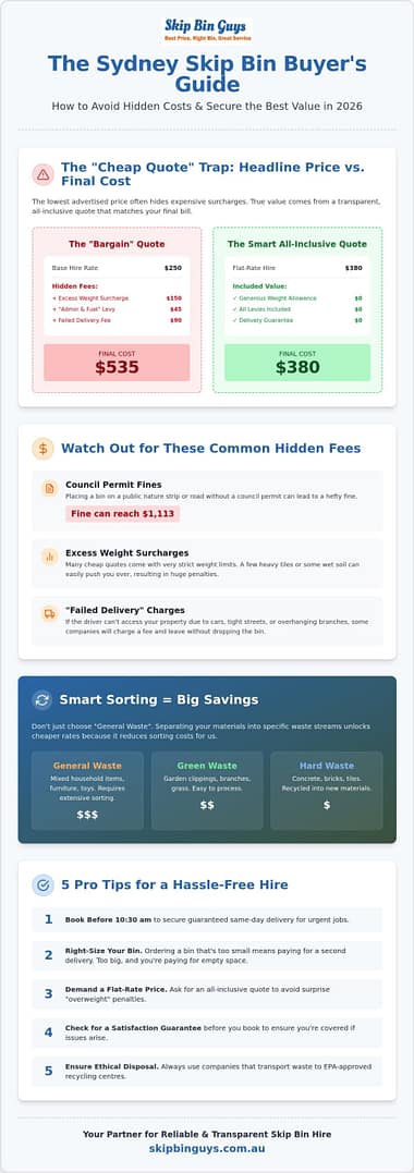 Affordable Skip Bin Hire Sydney: The 2026 Buying Guide to Real Value