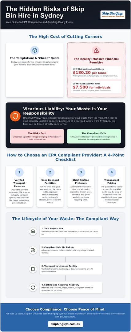 EPA Approved Waste Disposal Sydney: The 2026 Guide to Compliant Skip Bin Hire