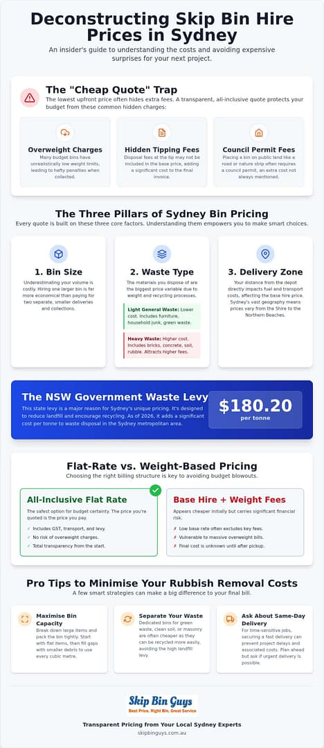 Skip Bin Hire Prices Sydney: The Complete 2026 Cost & Value Guide
