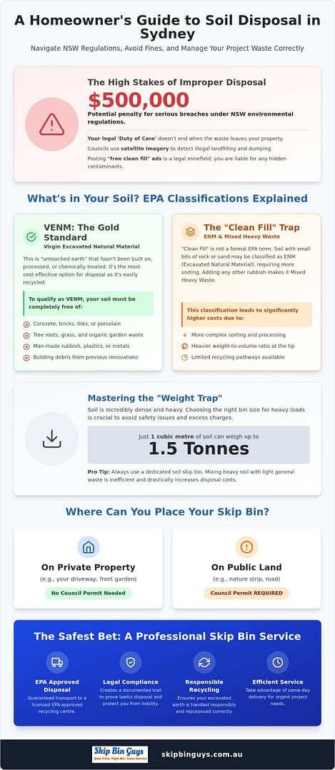 Best Skip Bin for Sydney Soil Disposal: 2026 Guide