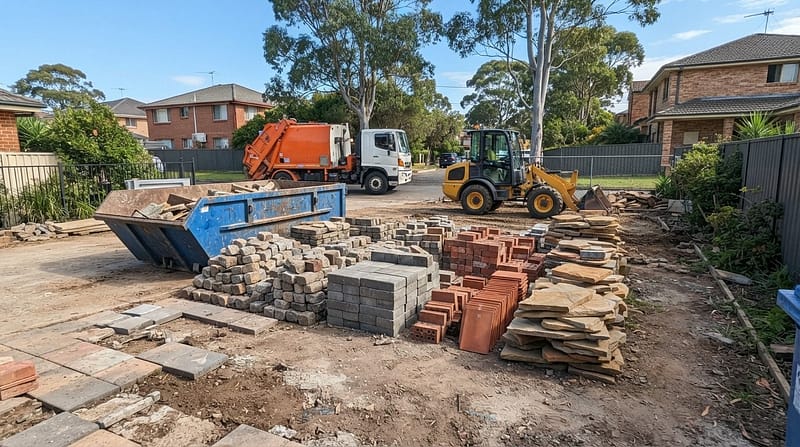 Paving Stone Disposal in Sydney for Different Pavers